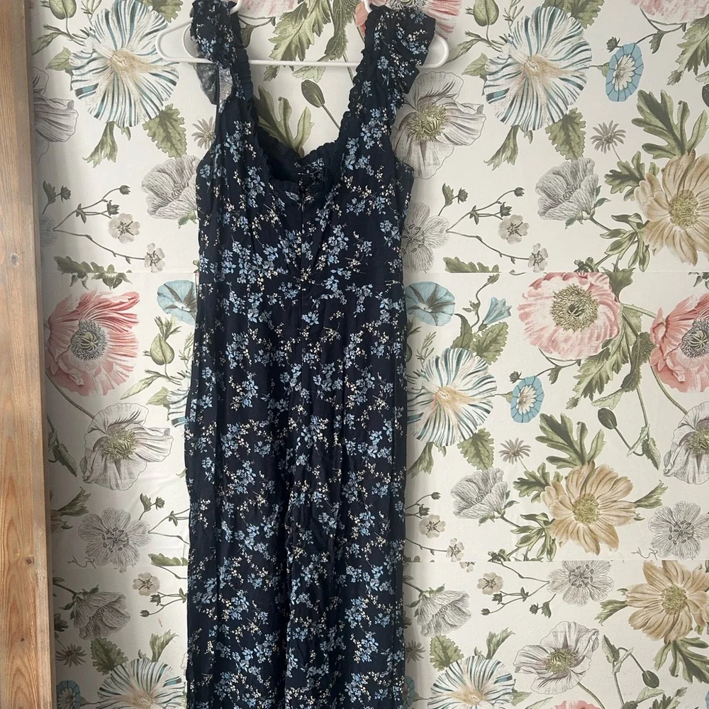 Women's Floral Sleeveless Jumpsuit